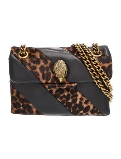 Pre-owned Kurt Geiger Leather Crossbody Bag In Brown