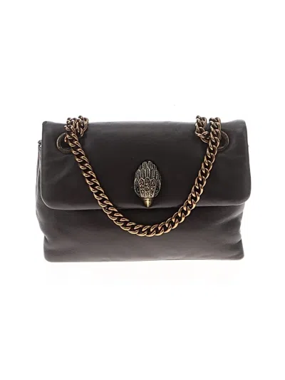 Pre-owned Kurt Geiger Leather Crossbody Bag In Brown