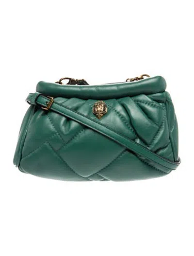Pre-owned Kurt Geiger Leather Crossbody Bag In Green
