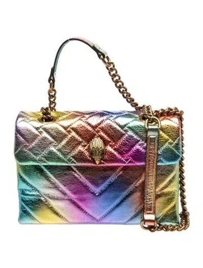 Pre-owned Kurt Geiger Leather Crossbody Bag In Multicolor