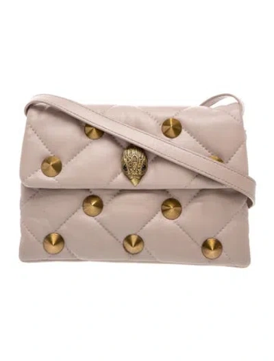 Pre-owned Kurt Geiger Leather Crossbody Bag In Neutrals