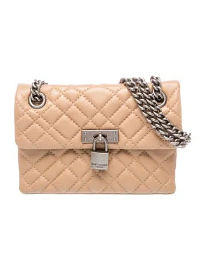 Pre-owned Kurt Geiger Leather Crossbody Bag In Neutrals