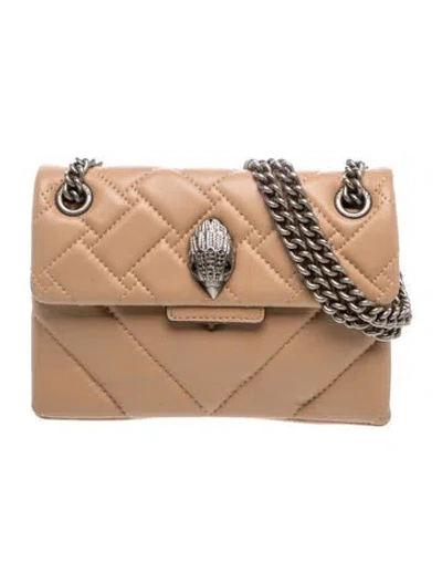 Pre-owned Kurt Geiger Leather Crossbody Bag In Neutrals
