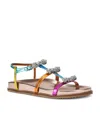 Kurt Geiger London Pierra Micro Bow Ankle Strap Sandal