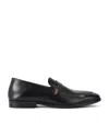 Kurt Geiger Leather Fraser Loafers In Black