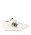 Kurt Geiger Leather Islington Eye Low-top Sneakers In Animal Print