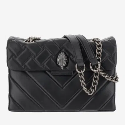 Kurt Geiger Leather Kensington Bag In Black