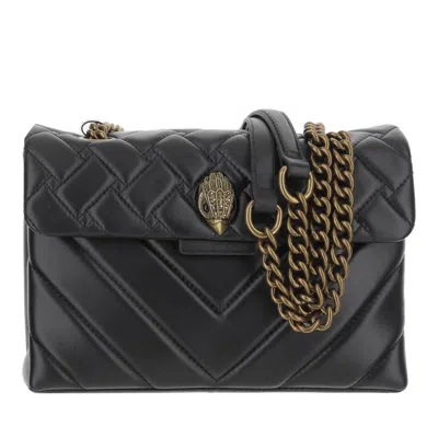 Kurt Geiger Leather Kensington Bag In Black