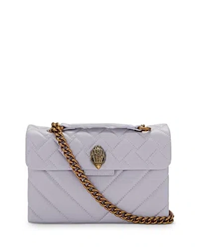 Kurt Geiger Leather Kensington Bag In Light/pastel