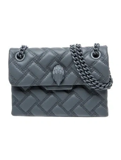 Pre-owned Kurt Geiger Leather Kensington In Blue