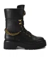 Kurt Geiger Leather Kensington Chelsea Boots In Black