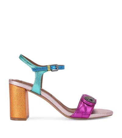 KURT GEIGER LEATHER KENSINGTON LANGLEY SANDALS