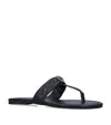 Kurt Geiger Leather Kensington T-bar Sandals