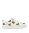 KURT GEIGER LEATHER LANE LOVE SNEAKERS