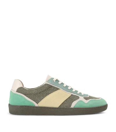 Kurt Geiger Leather Lloyd 2 Sneakers In Green
