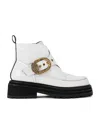Kurt Geiger London Mayfair Platform Boot In Beige