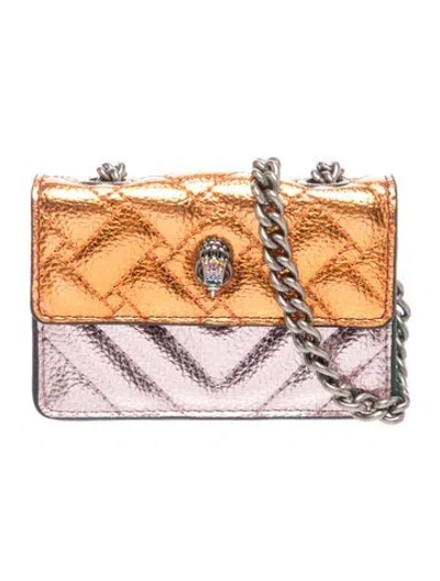 Pre-owned Kurt Geiger Leather Minaudière In Multi