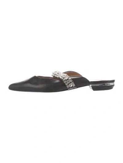 Pre-owned Kurt Geiger Leather Mules In Black