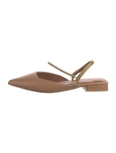 Pre-owned Kurt Geiger Leather Mules In Brown