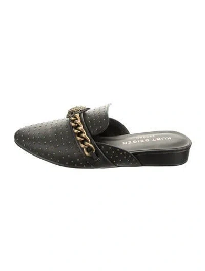 Pre-owned Kurt Geiger Leather Mules In Green