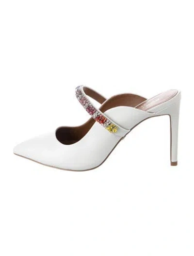 Pre-owned Kurt Geiger Leather Mules In Silver