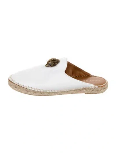 Pre-owned Kurt Geiger Leather Mules In White