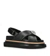 Kurt Geiger London Orson Platform Sandal In Black