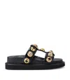 KURT GEIGER LEATHER ORSON SANDALS