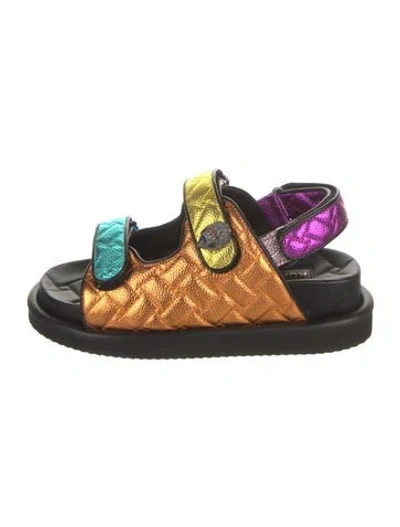 Pre-owned Kurt Geiger Leather Sandals In Multicolor