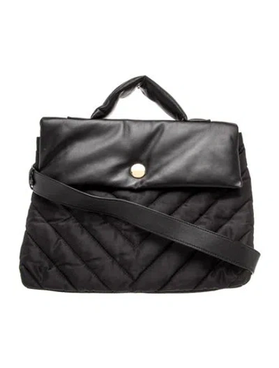 Pre-owned Kurt Geiger Leather Shoulder Bag In Black