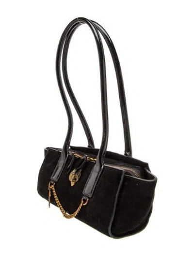 Pre-owned Kurt Geiger Leather Shoulder Bag In Black