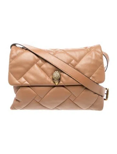Pre-owned Kurt Geiger Leather Shoulder Bag In Brown