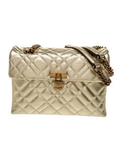 Pre-owned Kurt Geiger Leather Shoulder Bag In Green