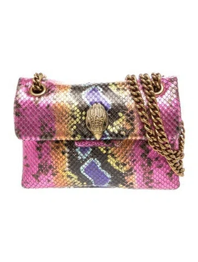 Pre-owned Kurt Geiger Leather Shoulder Bag In Multicolor