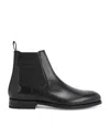 Kurt Geiger Leather Sloane Chelsea Boots In Black