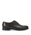 Kurt Geiger Leather Sloane Oxford Shoes In Brown