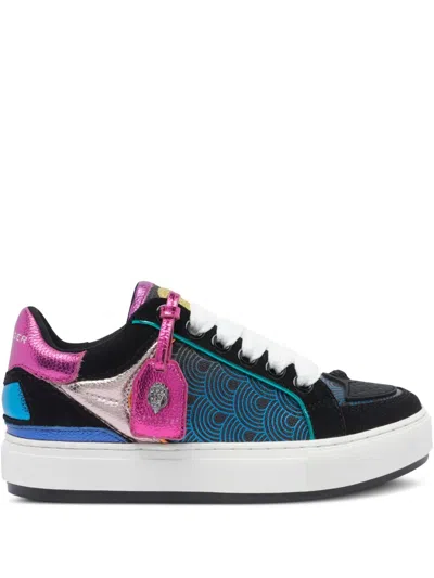 Kurt Geiger Leather Sneakers In Black
