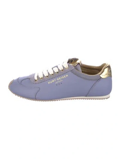 Pre-owned Kurt Geiger Leather Sneakers In Blue