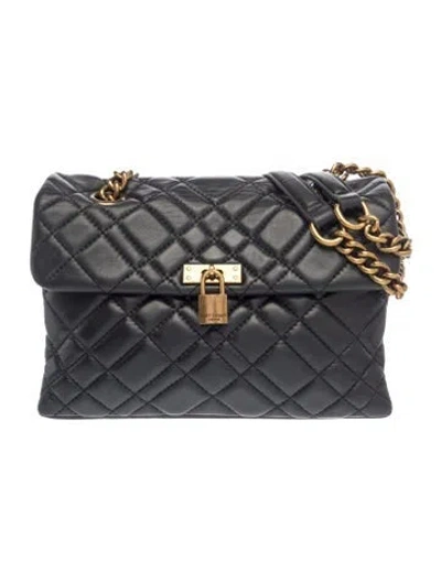 Pre-owned Kurt Geiger Leather The Brixton In Grey