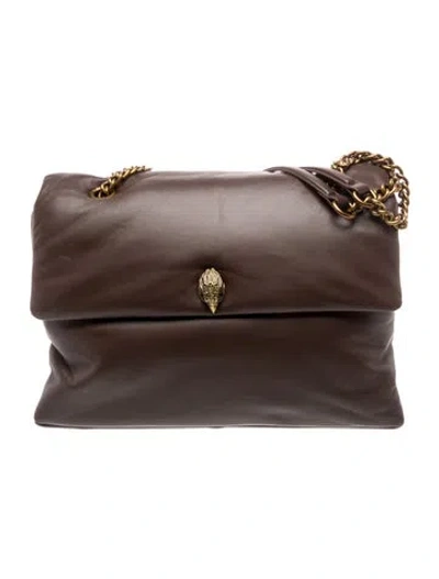 Pre-owned Kurt Geiger Leather The Kew In Brown