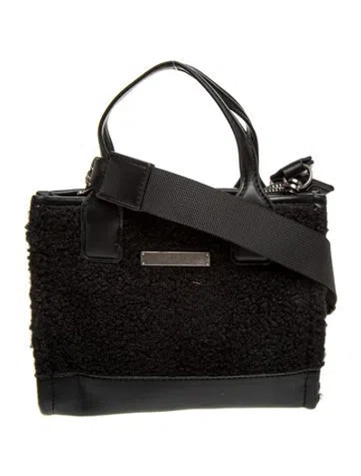 Pre-owned Kurt Geiger Leather Top Handle Bag In Black