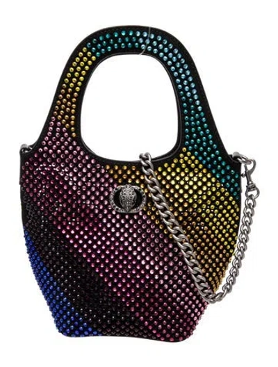 Pre-owned Kurt Geiger Leather Top Handle Bag In Black