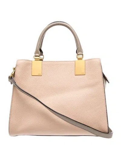 Pre-owned Kurt Geiger Leather Top Handle Bag In Neutral