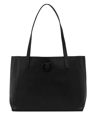 Kurt Geiger Leather Tote Bag In Purple