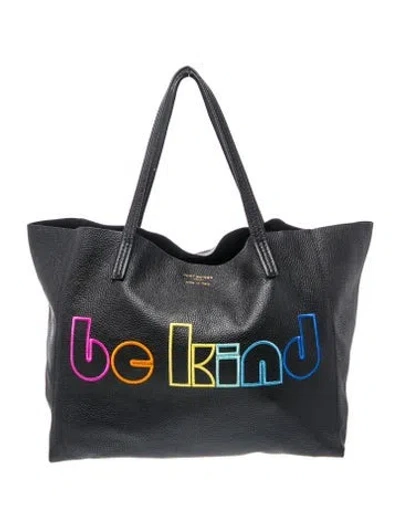 Pre-owned Kurt Geiger Leather Tote In Black