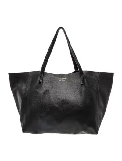 Pre-owned Kurt Geiger Leather Tote In Black