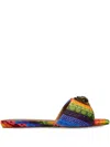 Kurt Geiger Embellished Kensington Sandals In Multi