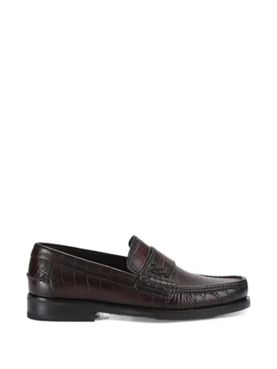 Kurt Geiger Lombard Loafers In Brown