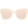 Kurt Geiger London 51mm Square Sunglasses