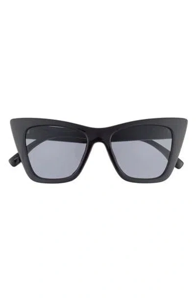 Kurt Geiger London 52mm Cat Eye Sunglasses In Black